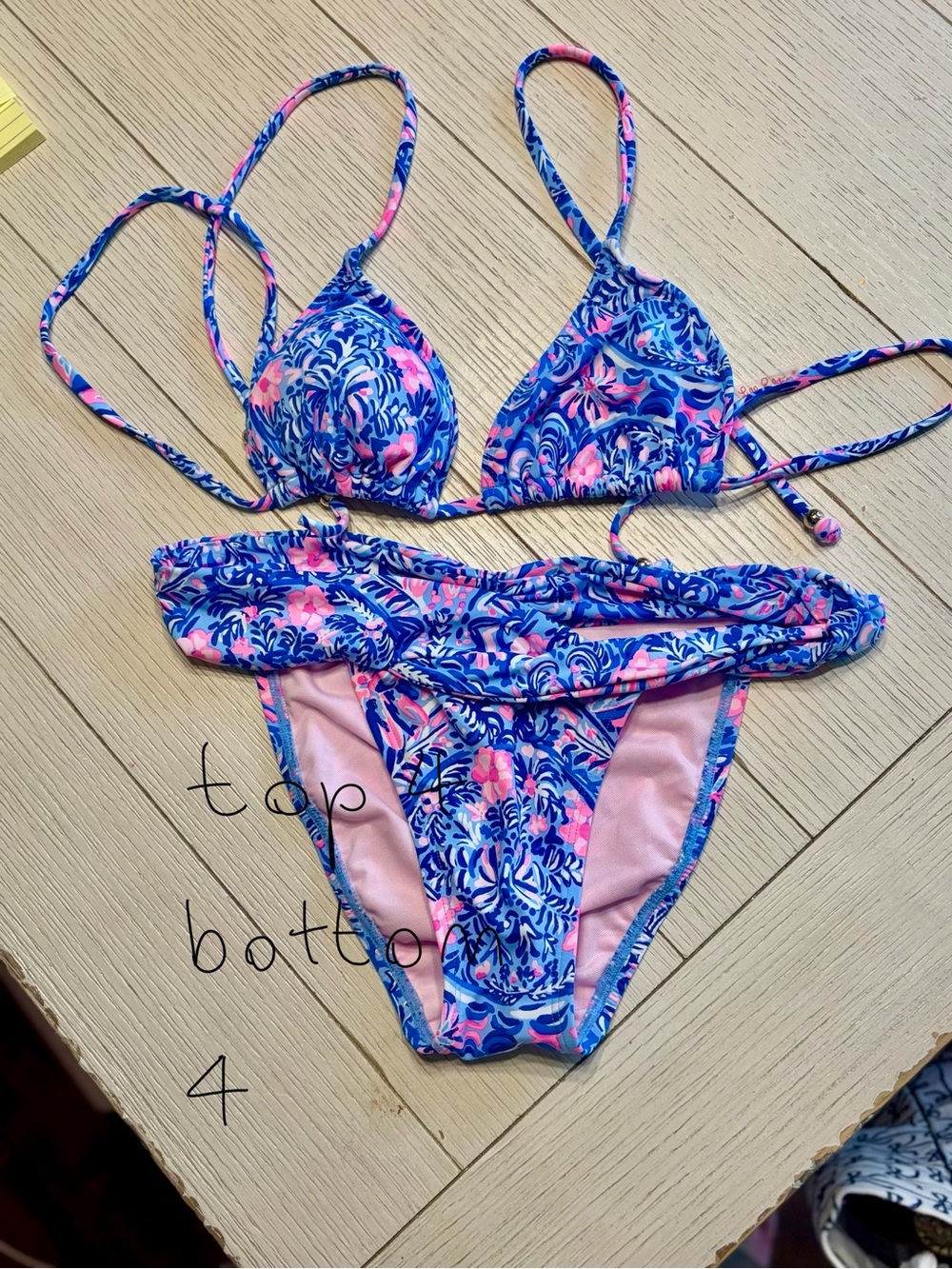 Lilly Pulitzer | blue peri - takin’ it easy bikini set
